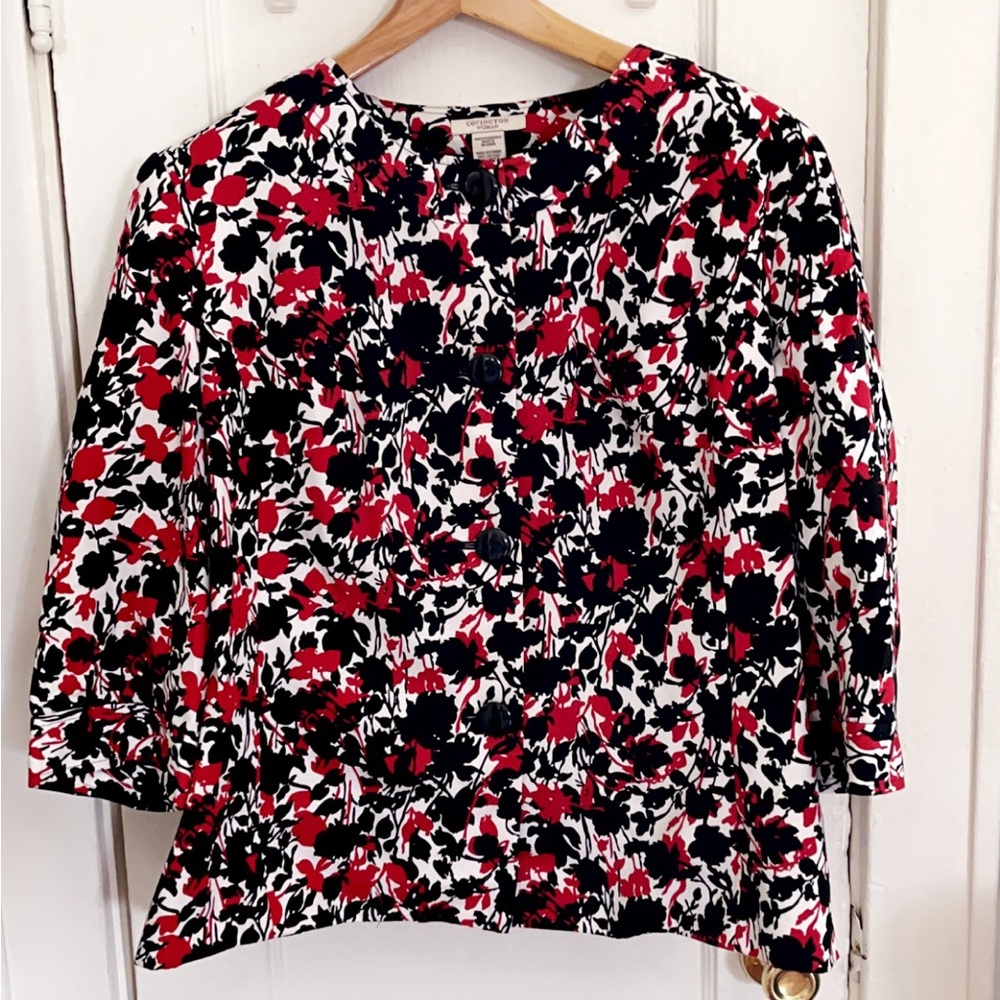 20-22W Covington Woman Button Up Top